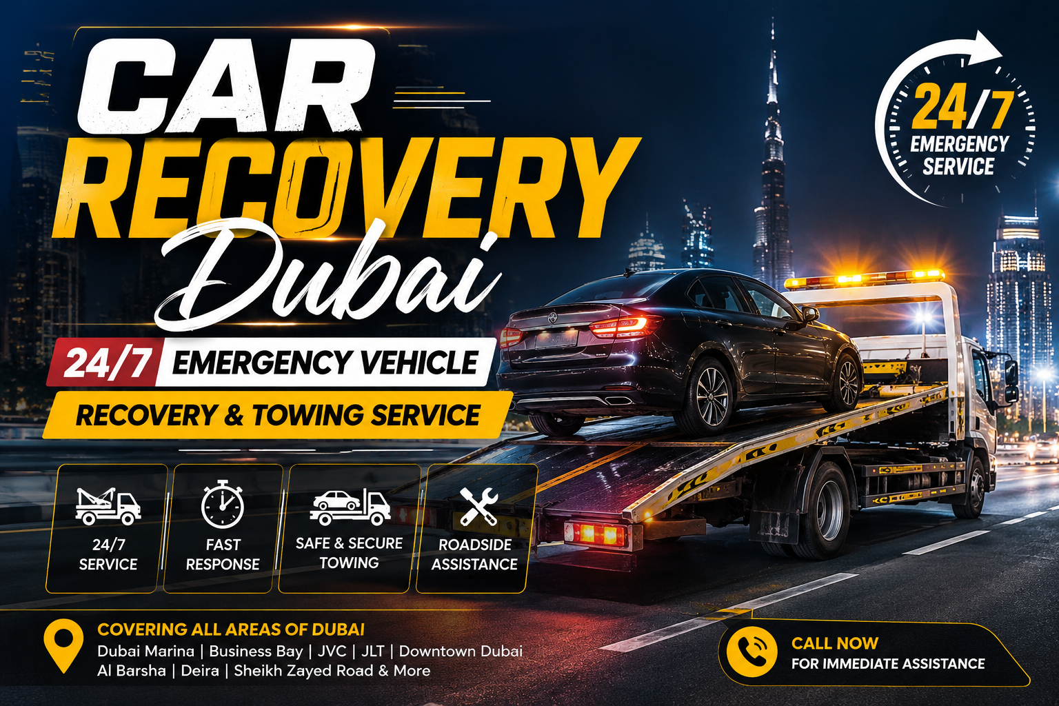 Car Recovery Dubai