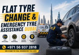 Flat Tyre Assistance Dubai