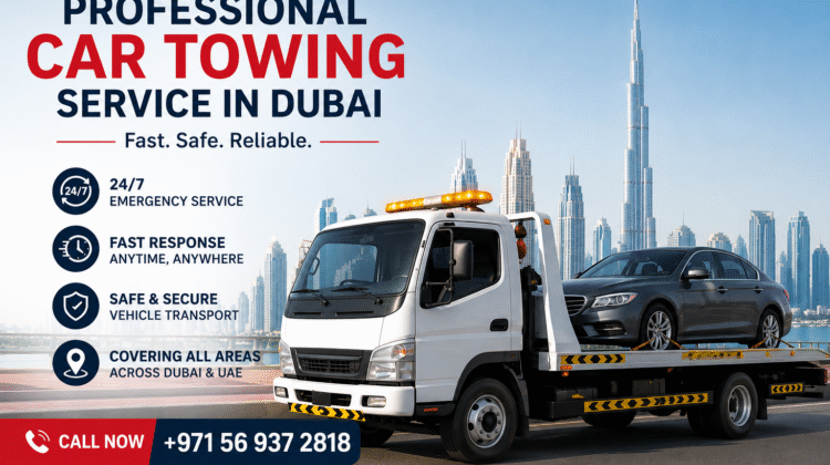 Professional Car Towing Service in Dubai