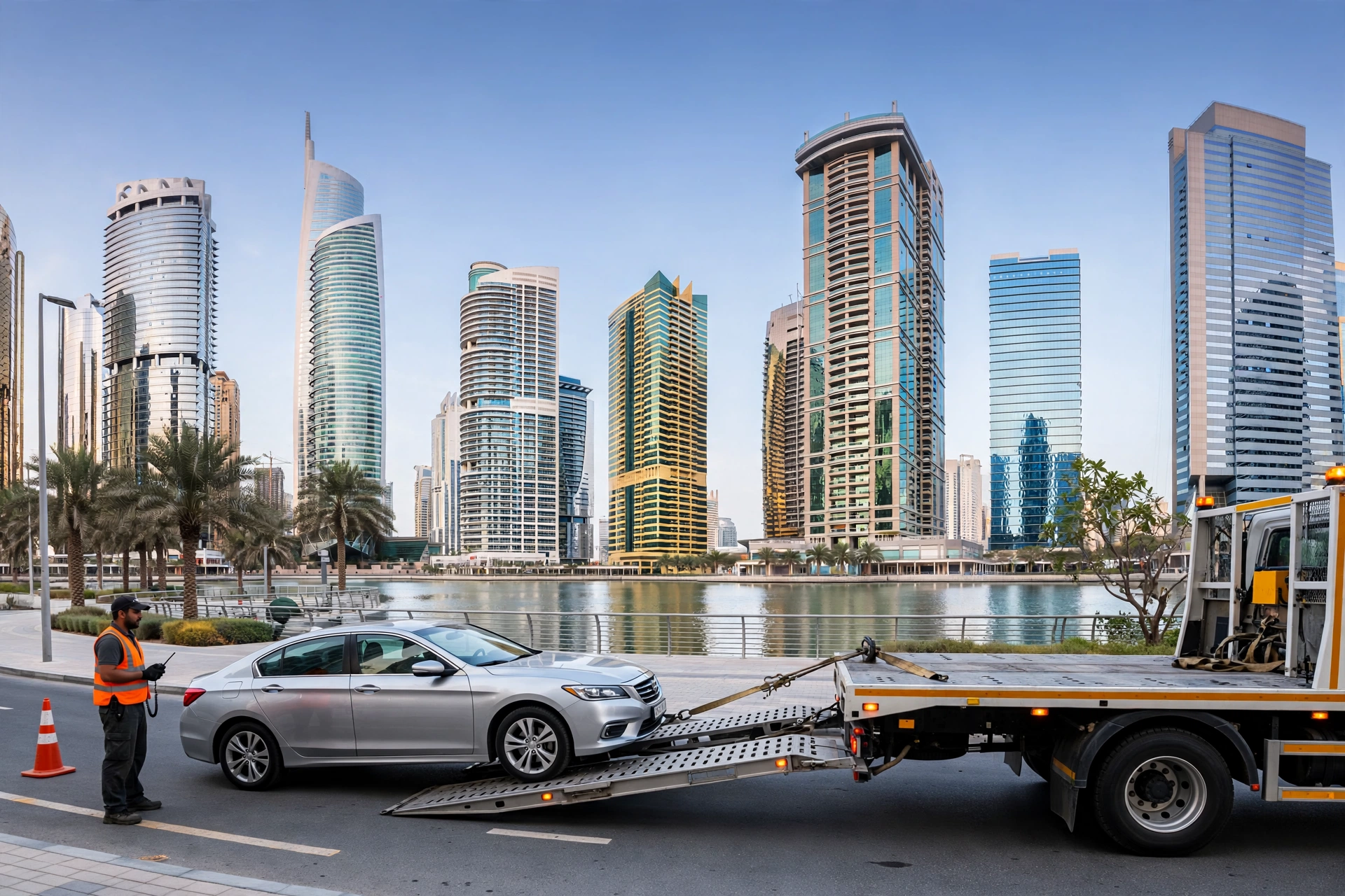 car recovery in JLT Dubai